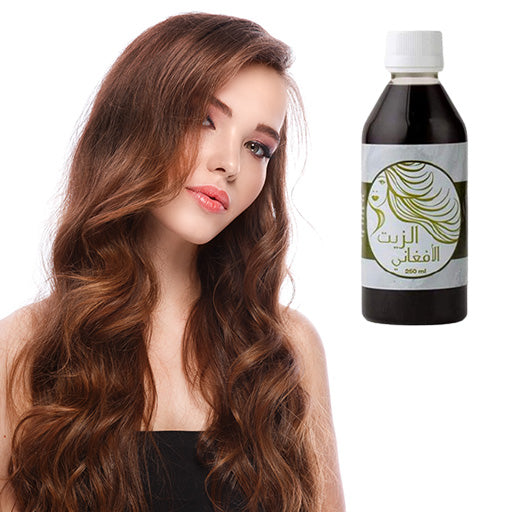 زيت الشعر الأفغاني الأصلي