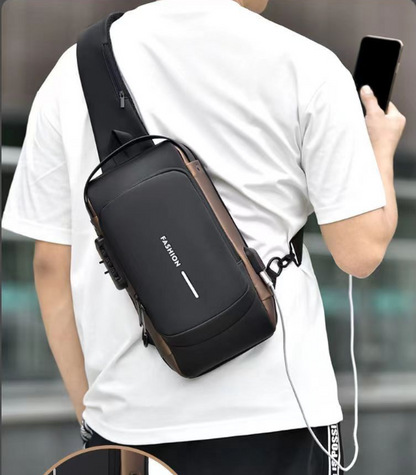 حقيبة صدر مضادة للسرقة للرجال